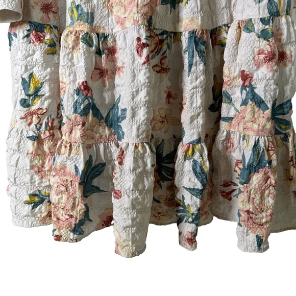 Zara Floral long sleeve  dress size SMALL - Picture 6 of 6